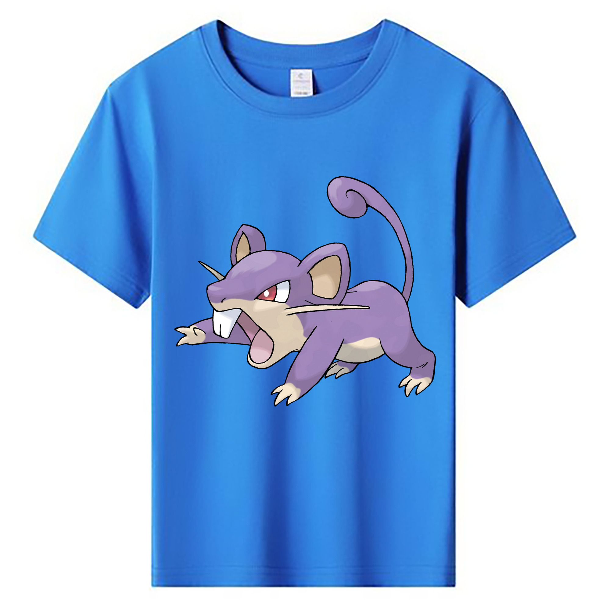 （画像用） ポケットモンスター Pokémon 綿100％キッズTシャツ（フロントプリント）